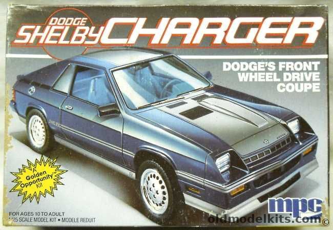 MPC 1/25 Dodge Shelby Charger - Stock or Custom, 1-0824 plastic model kit